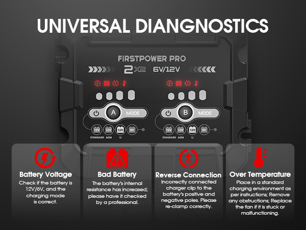 2A*2 battery charger