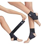 HiRui Ultrathin High-Elastic Ankle Wraps Ankle Brace for Men Women Kids, Adjustable Ankle Straps ...