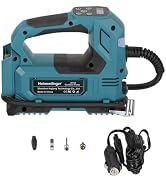 Cordless Tire Inflator Air Compressor Compatible with Makita 18V Battery, 120W Digital Air Pump, ...