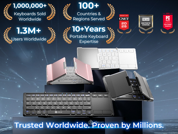 Folding Bluetooth Keyboard