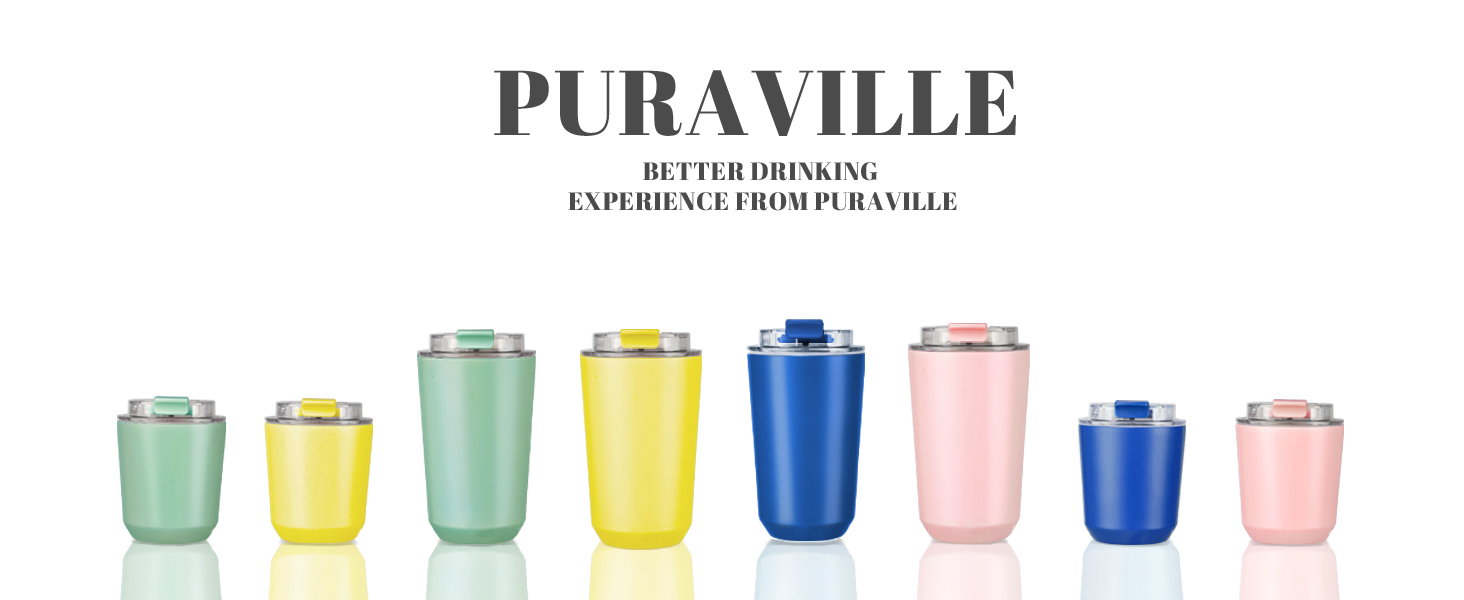 puraville coffee tumbler