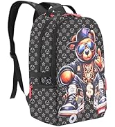 UNIKER Travel Laptop Backpack,Graffiti Backpack for Work,Designer Laptop Backpack for 15.6 Inch,W...