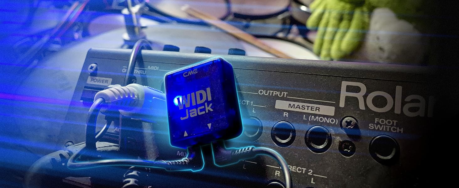 WIDI Jack wireless MIDI adapter