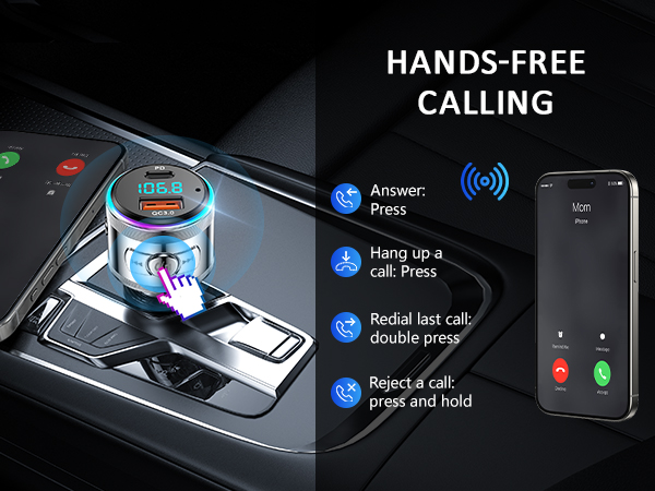 bluetooth fm transmitter for car