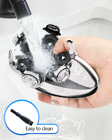 wet and dry head shavers