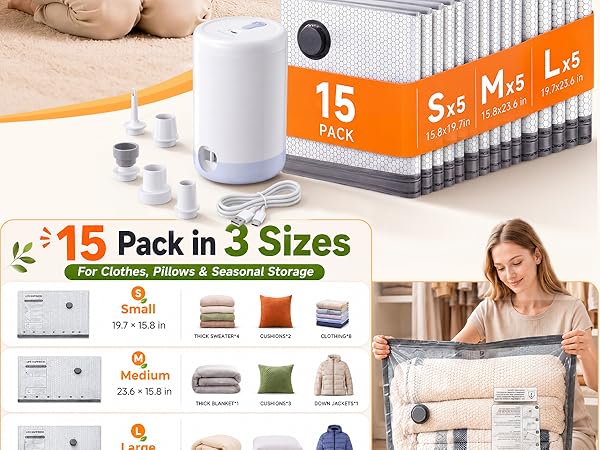 vacuum seal bags for clothing travel