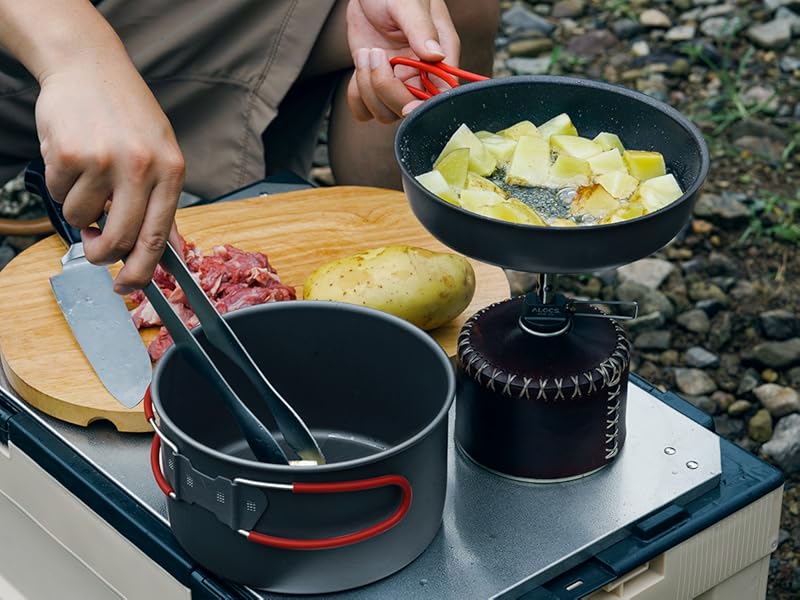 camping cookware for outdoor activits