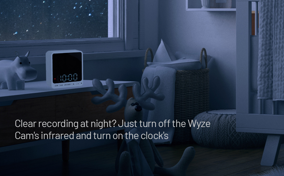 Cover for Low-Key Camera Placement (White) (Wyze Camera NOT Included)