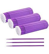 Disposable Micro Applicators Brush for Eyelash and Make up Brushes 1500PCS (Head Diameter: 2.0mm)