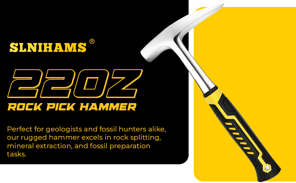 22oz Rock Pick Hammer
