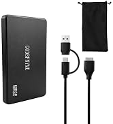 GODBPNYMU 750GB External Hard Drive USB 3.0 – Plug &amp; Play | Portable HDD for PC, Mac, Laptop, Xbo...