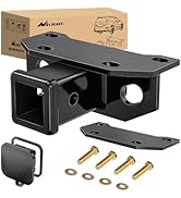 Nilight 2 Inch Rear Trailer Hitch Receiver Kit for 2010 2011 2012 2013 2014 2015 2016 2017 2018 2...