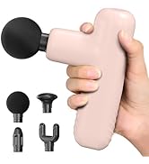 PENJOY Mini Massage Gun, Powerful Handheld Muscle Massager for Back Pain Relief, Deep Tissue Perc...