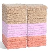 MRD'S HOME 36Pack Thickened Kitchen Towels,Dish Cloths Set,10"x10" Ultra Soft &amp; Absorbent Reusabl...