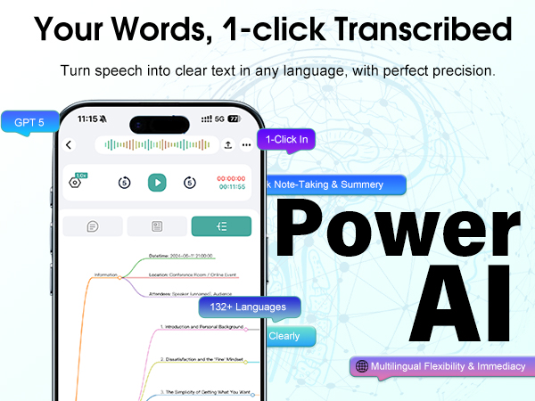 AI Voice Recorder, Note Recorder