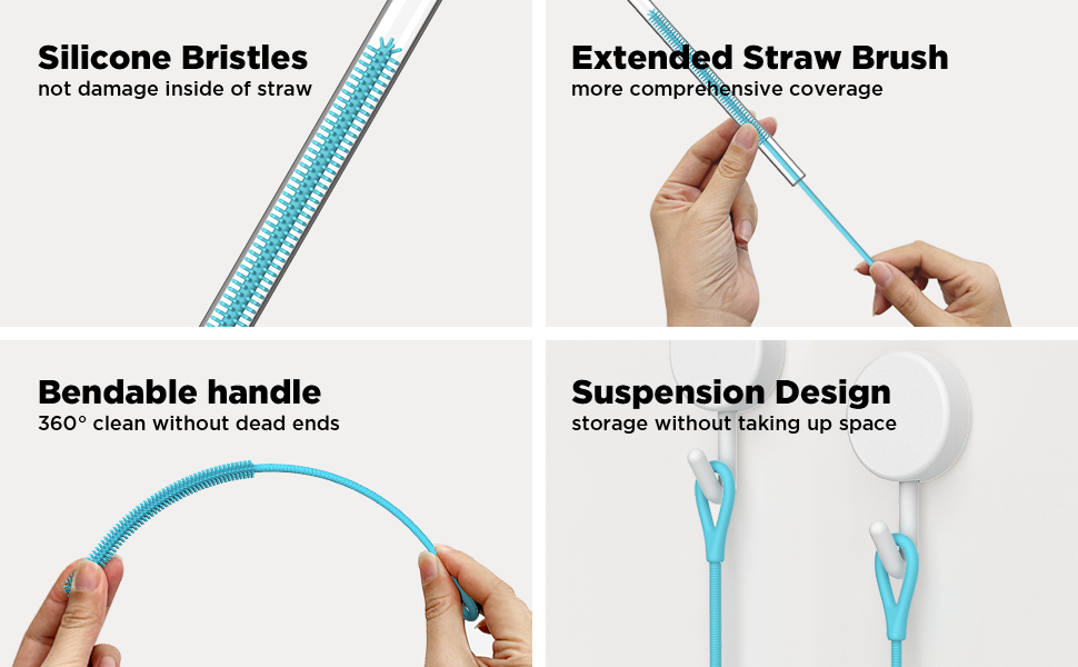 straw cleaner brush extra long
