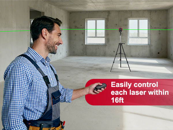 laser level with tripod