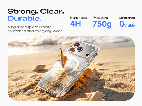 clear iPhone 17 pro max magsafe case 