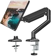 ErgoFocus Single Monitor Mount Arm Fits up to 32 Inch, Desk Mount Holds 4.4-19.8lbs Computer Scre...