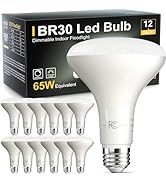 TJOY BR30 Led Bulb 65W Equivalent, Dimmable Flood Light Bulbs Indoor, E26 Base, 5000K Daylight, 9...