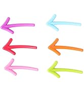 Mobestech 6pcs Arrow Refrigerator Magnetic Paste Fridge Magnets Glass Refrigerator Magnets Notice...
