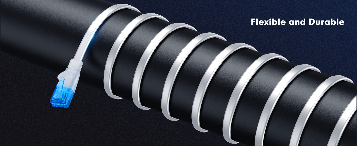 flexible and durable ethernet cable