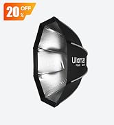 Ulanzi QS80 31.5inch/80cm Softbox Octagonal Quick Release Bowens Mount Soft Box with Diffusers,Ho...