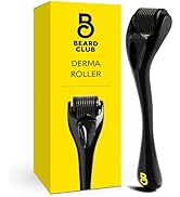The Beard Club Derma Roller for Face, Body and Scalp - Microneedling for Men and Women with 540 T...