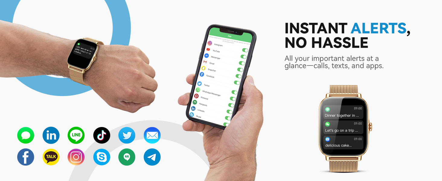 instant alerts no hassle