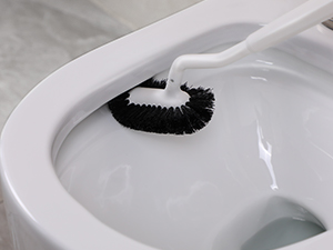 deep cleaning toilet brush