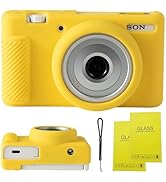 SZHSYJY Camera Case for Sony ZV-1F/ ZV-1 II/ZV-1M2 Digital Camera,ZV1F Soft Silicone Protective B...