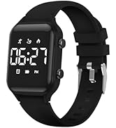 L LAVAREDO Waterproof Kids Digital Watches for Boys Girls,Sport Watch with Pedometer Stopwatch Vi...