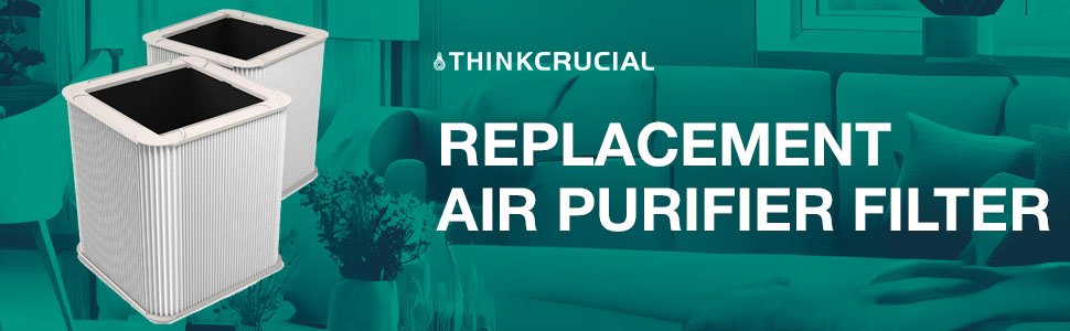 Crucial Air Replacement Particle and Carbon Filter Compatible with Blueair