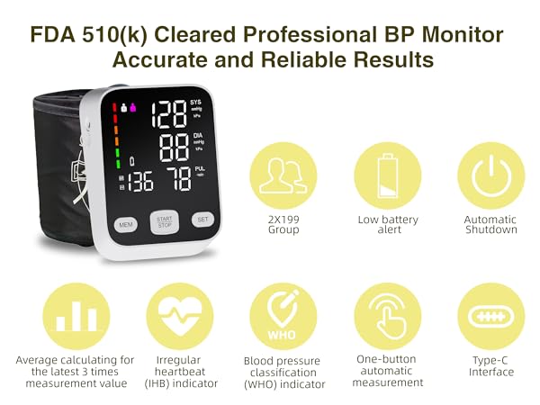 blood pressure monitors for home use