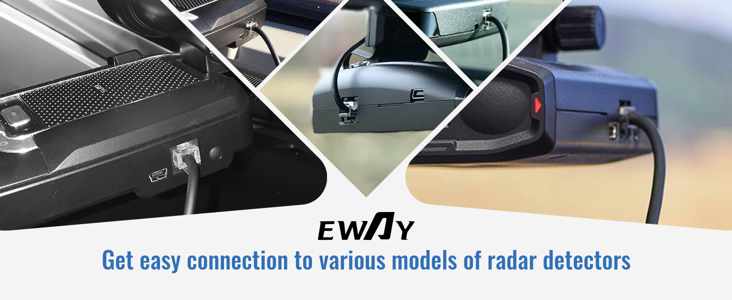 usb to rj11 jack radar detector for Valentine one uniden beltronics