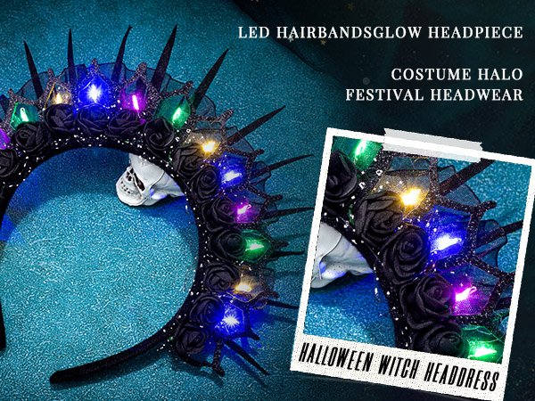 Flower Led Hairbands