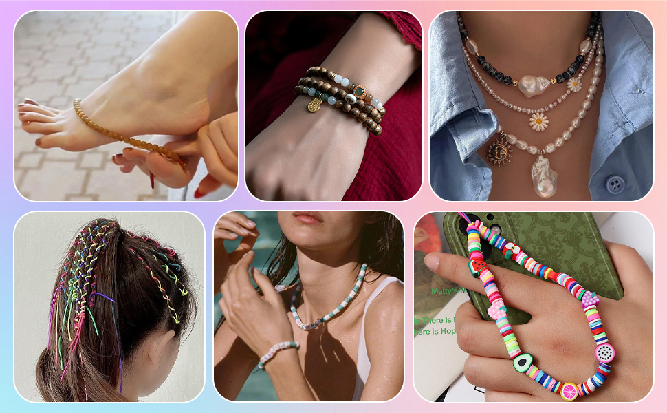 The various uses of elastic string