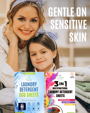 Eco-Turtle boosts freshness with heavy duty detergent sheets, clothes washing sheets, detergent