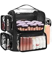 TANTO Makeup Brush Bag, Makeup Artist Bag Professional Cosmetic Bag Clear Makeup Bag Large Makeup...