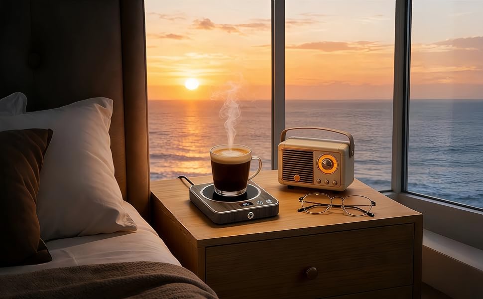 cooling and heating cup coaster