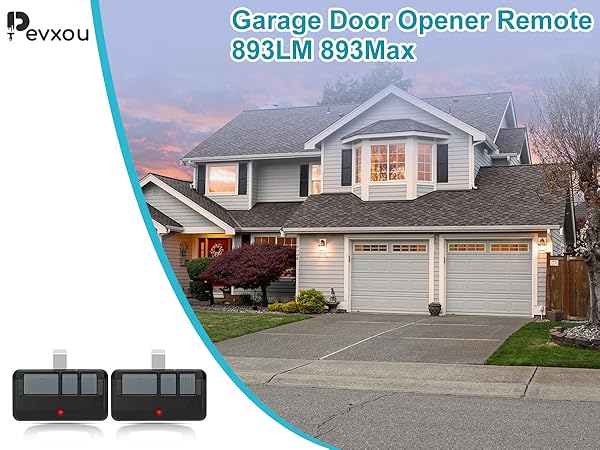 Garage Door Opener Remote 893LM 893Max