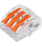 Dicio Wire Connectors Lever Nuts: Lever Wire connectors UL Listed Wire Connector 3 Port Electrica...