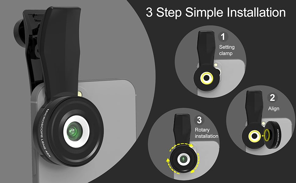 3 steps simple installation