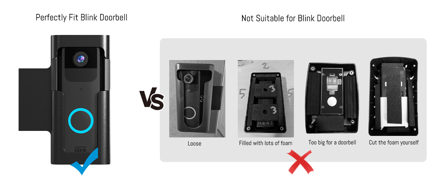 ring doorbell camera mount metal