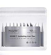 HANGLIFE 900M Soldering Iron Tips for Hakko, Yihua, Atten, Quick, Ryobi, and More Soldering Stati...