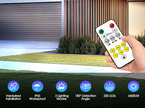 flood lights outdoor motion sensor