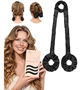 BONNET QUEEN Heatless Hair Curler for Heatless Curls Overnight, All-in-One Sleepy Tie Satin Curli...