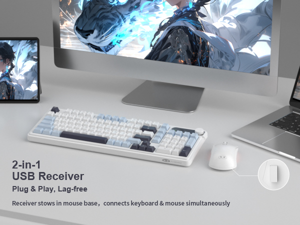 wireless keyboard and mouse combo