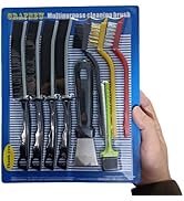 10Pcs Crevice Cleaning Tools, Gap Cleaning Brush Set,Cleaning Brushes Small Spaces, Hard Bristle ...