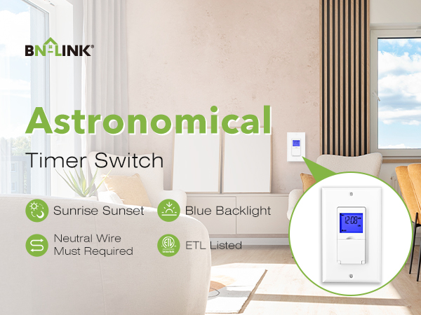 1.1timer switch neutral wire required